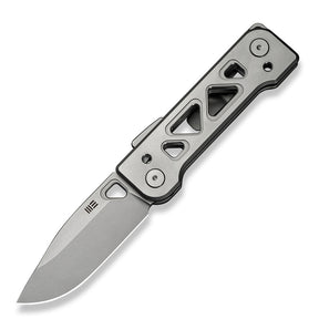 WE KNIFE WE24001-2 Tyro (Gray Machined Titanium Handle)