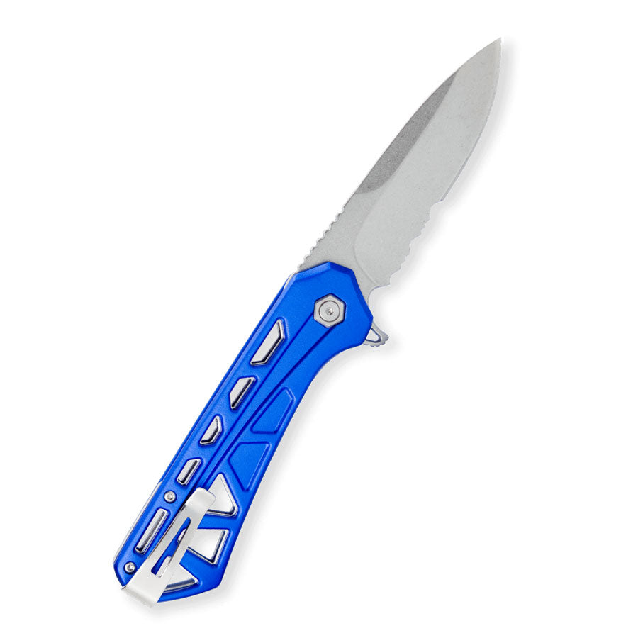 Buck 814 Mini Trace Folder (Blue Aluminum)