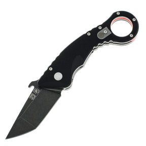 Spartan Ronin Shoto Folder (Textured Black G10 Handle)