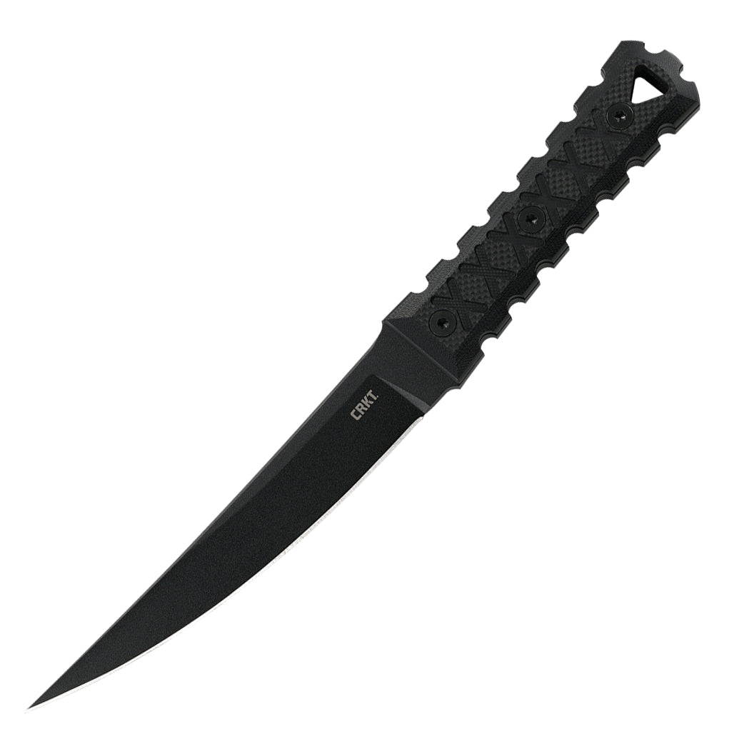 CRKT 2927 HZ6 Fixed Blade (Black G10 Handle)