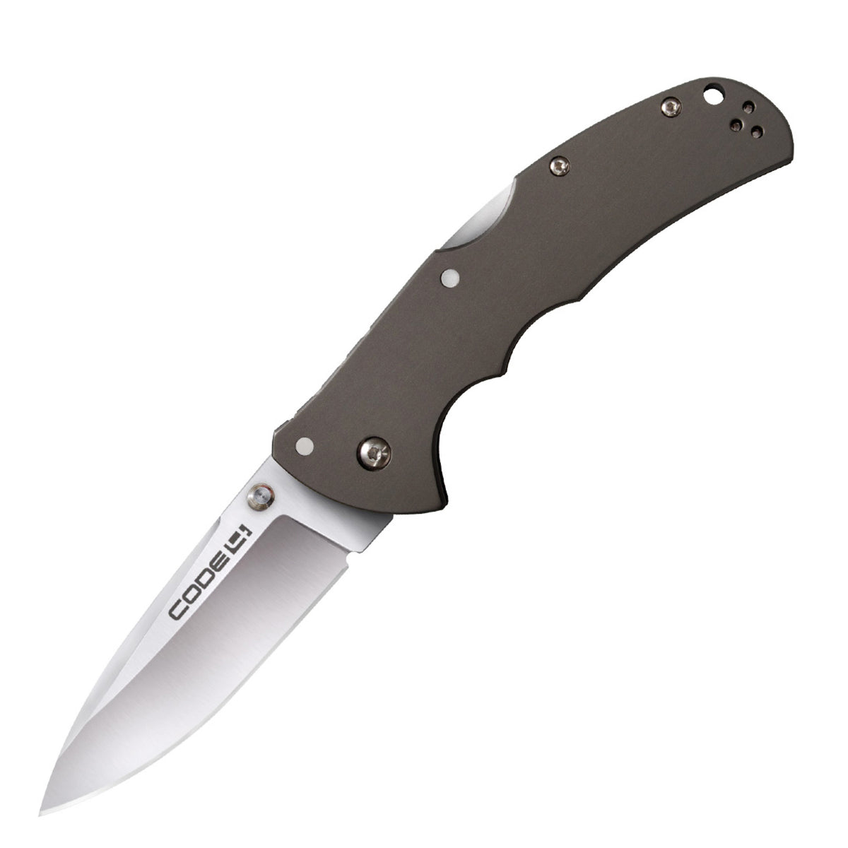 Cold Steel Code 4 Spear Point Folding Blade (S35VN Plain)