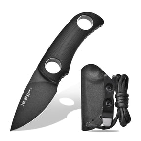 Tonife HKT2021BK-BSW Runer Fixed Blade (Black G10 Handle)