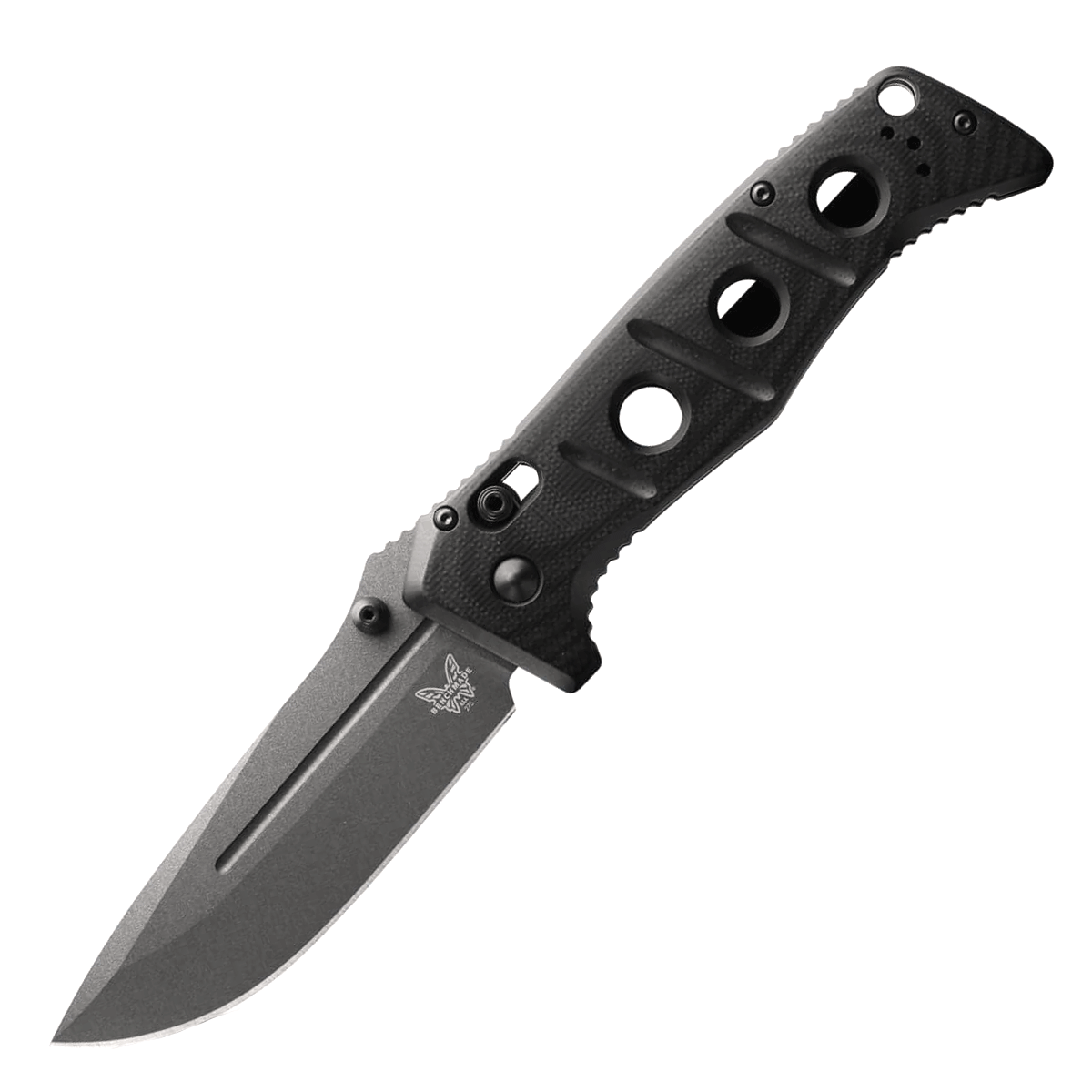 Benchmade 275GY-03 Adamas Black G10 Folding Knife (MagnaCut)