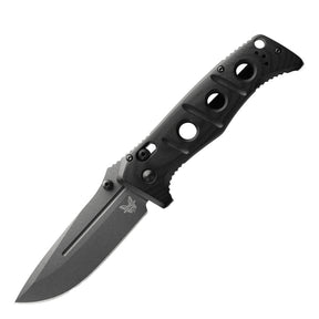 Benchmade 275GY-1 Adamas Folding Knife (Black G10 Handle)