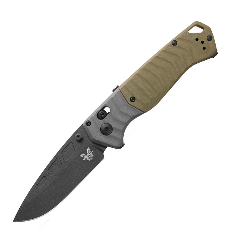 Benchmade 593BK PSK Folding Knife (Milled OD Green G10 Handle)