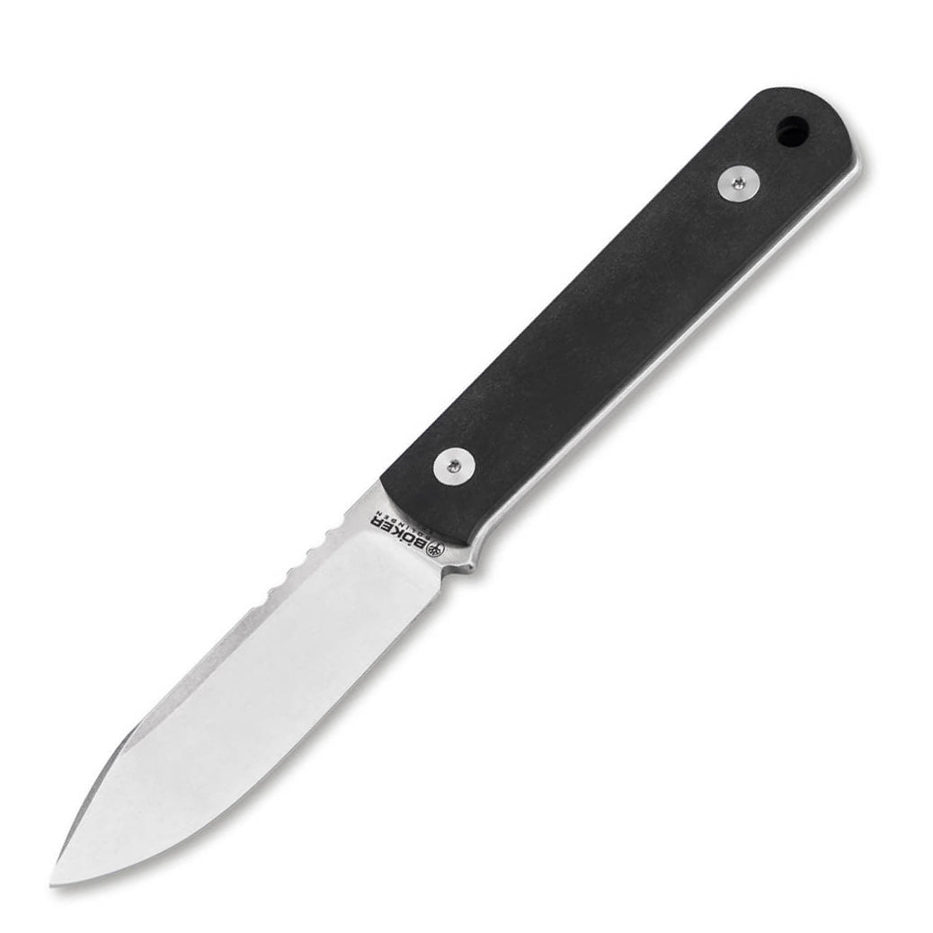 Boker BFF Packlite Fixed Blade (Black Richlite Handle)