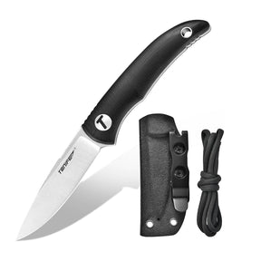 Tonife HKT2019BK-S Nova Fixed Blade (Black G10 Handle)