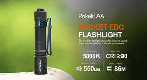 Acebeam Pokelit AA Flashlight (550 Lumens) (2 Versions)