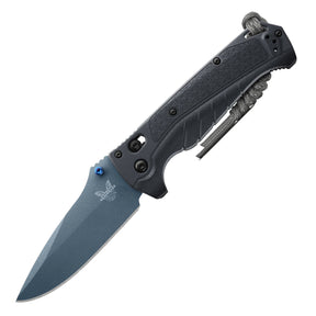 Benchmade 18060BT-01 Water Adira Folding Knife (Tempest Gray Grivory Handle)