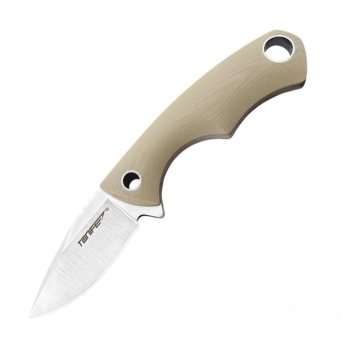 Tonife HKT2018WS-S Squirrel Fixed Blade (Warm Sand G10 Handle)