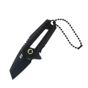 Schrade SCH1159292 Roadie Keychain Folding Knife (Black)