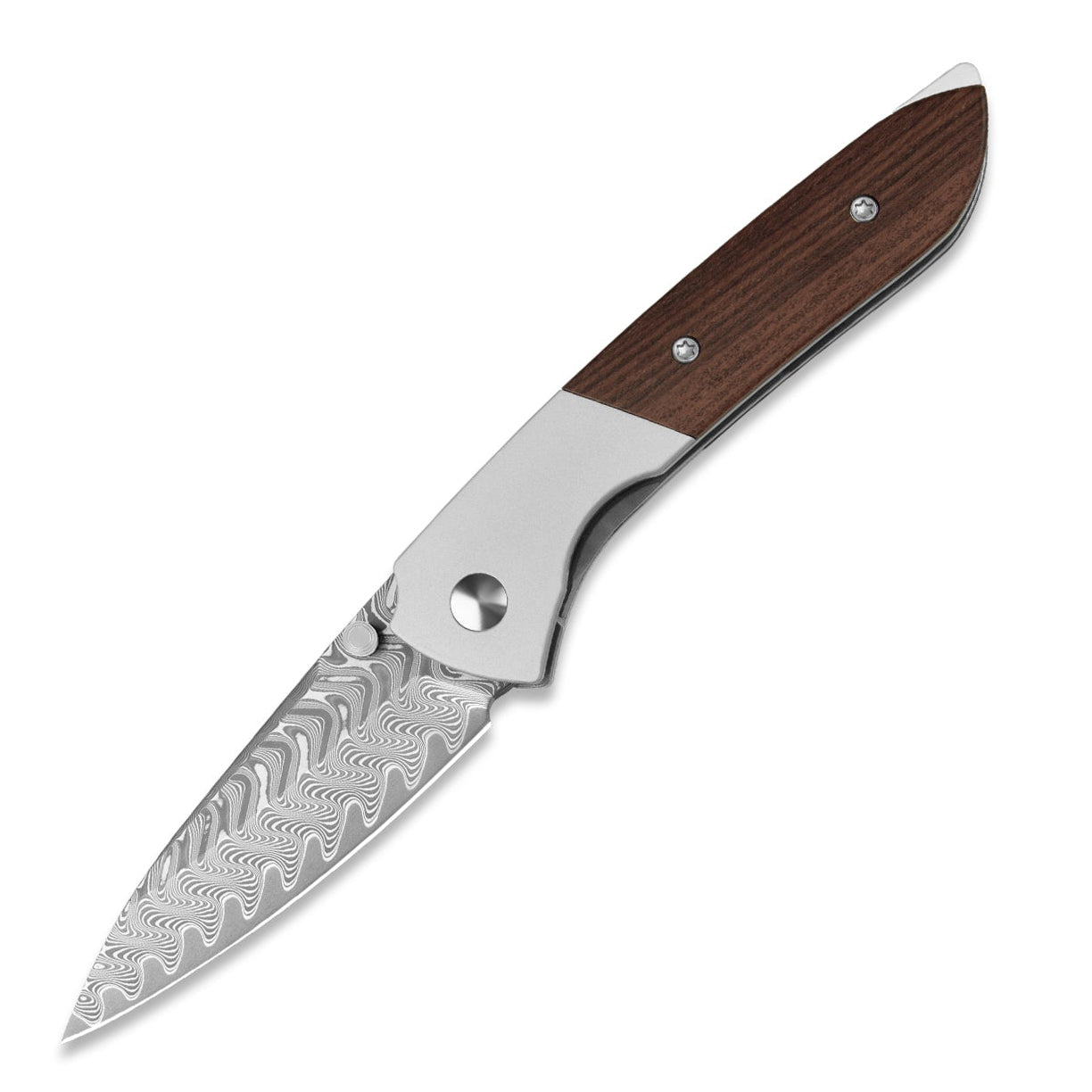 Kizer V3690A3 Spitfire Shanxi Damascus Steel