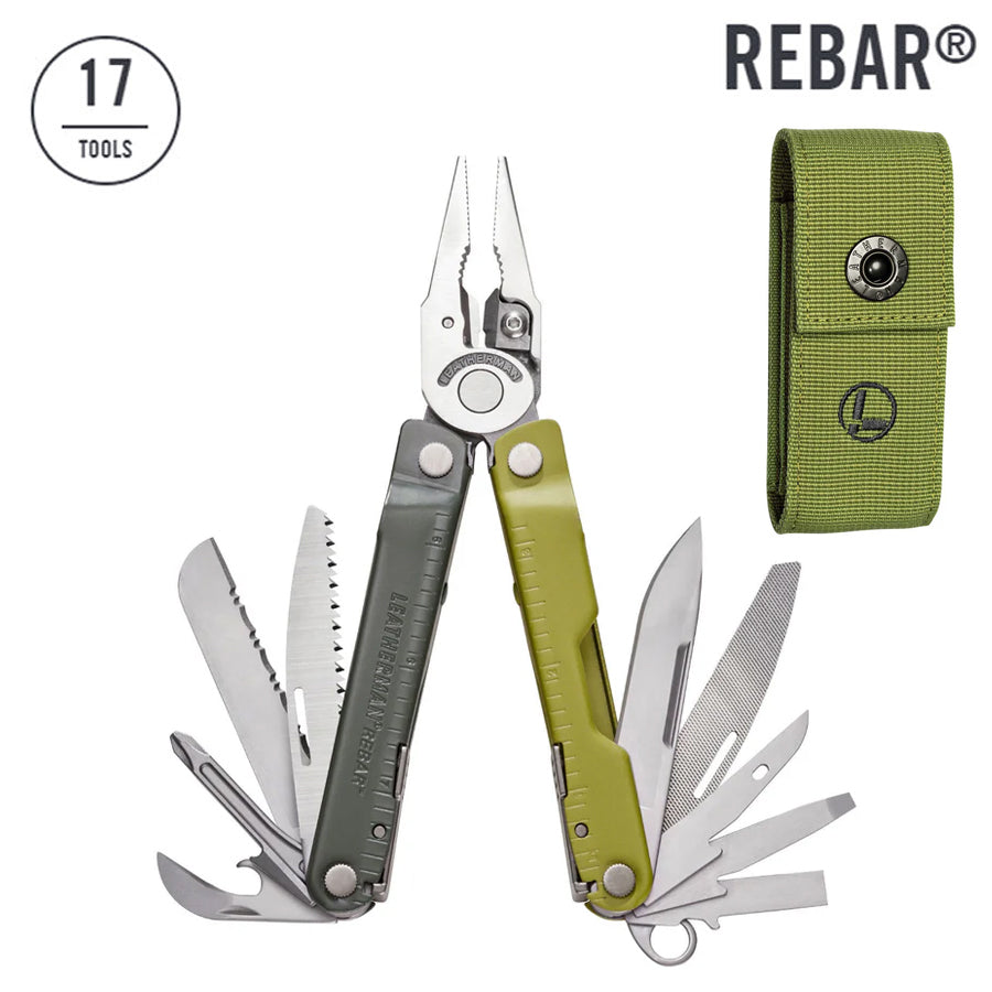 Leatherman Rebar Multitool (Mossy Slate Cerakote Handle)
