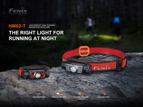 Fenix HM62-T LED Rechargeable Headlamp (1200 Lumens) (Magma)