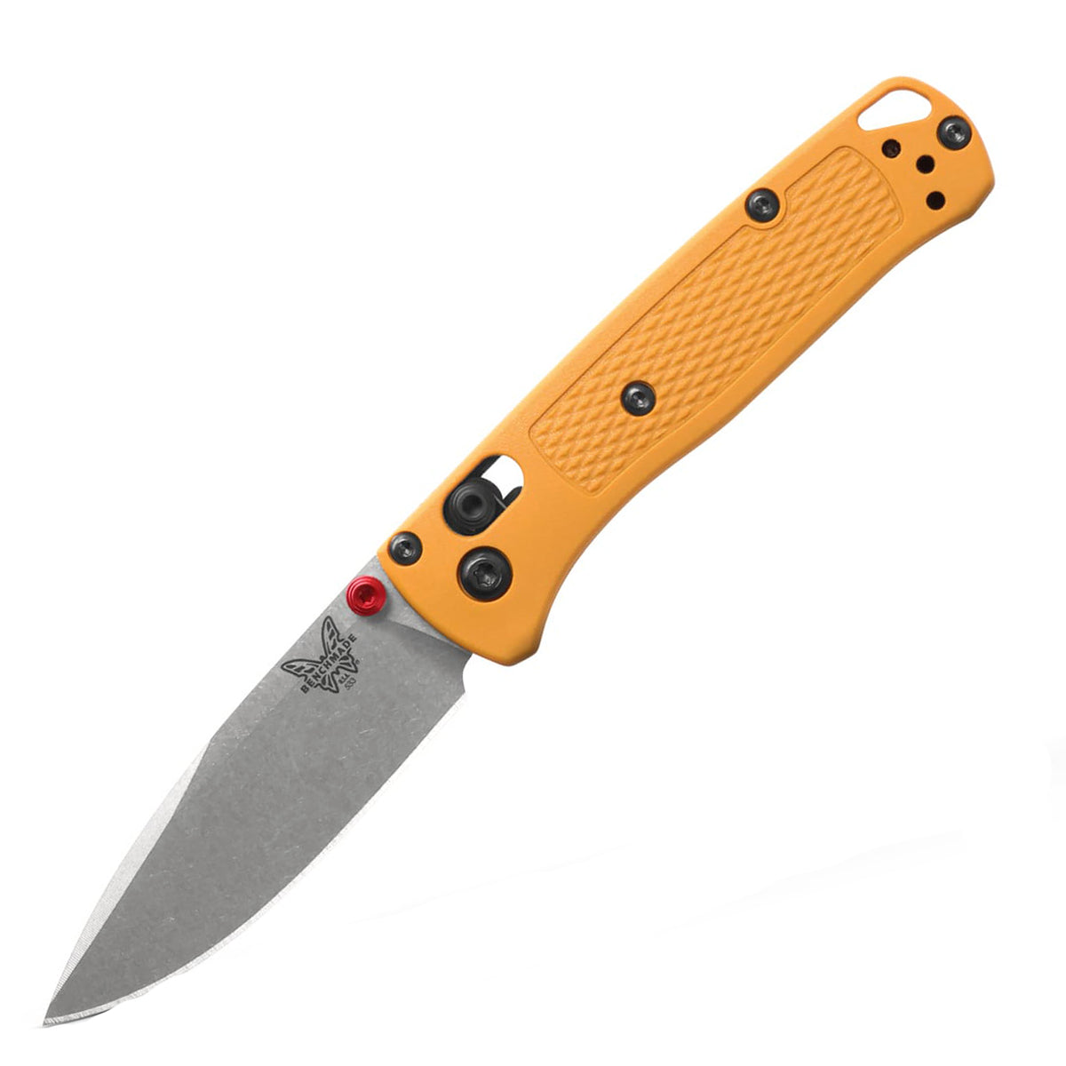 Benchmade 533-08 Mini Bugout Folding Knife (Daybreak Yellow Grivory Handle)