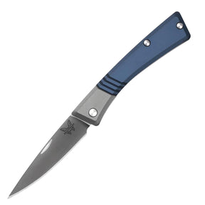 Benchmade 315 Successor Folding Knife (Crater Blue Aluminum Handle)