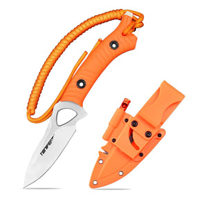 Tonife HKT4021OG-S Explorer Fixed Blade (Orange GFRN Handle)