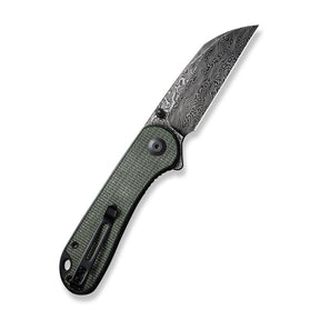 Civivi C18062AF-DS1 Elementum Folding Knife (Green Micarta Handle)