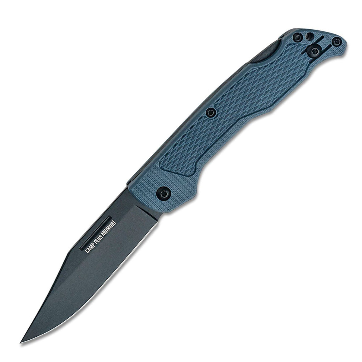 Ontario Camp Plus EDC Folding Knife (Midnight Gray GFN Handle)