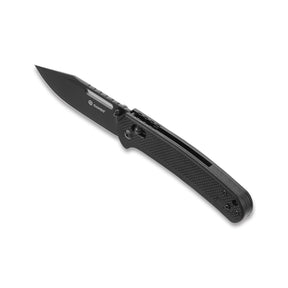 Ganzo G768PT-BK Axis Lock Titanium Coating Folding Knife (Black G10 Handle)