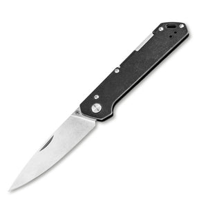 Boker Kihon Bifold 42A Folding Knife (Black Stainless Steel Handle)
