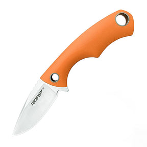 Tonife HKT2018OG-S Squirrel Fixed Blade (Orange G10 Handle)