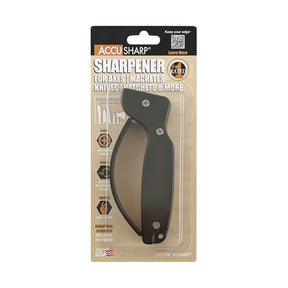 AccuSharp Knife and Tool Sharpener OD Green