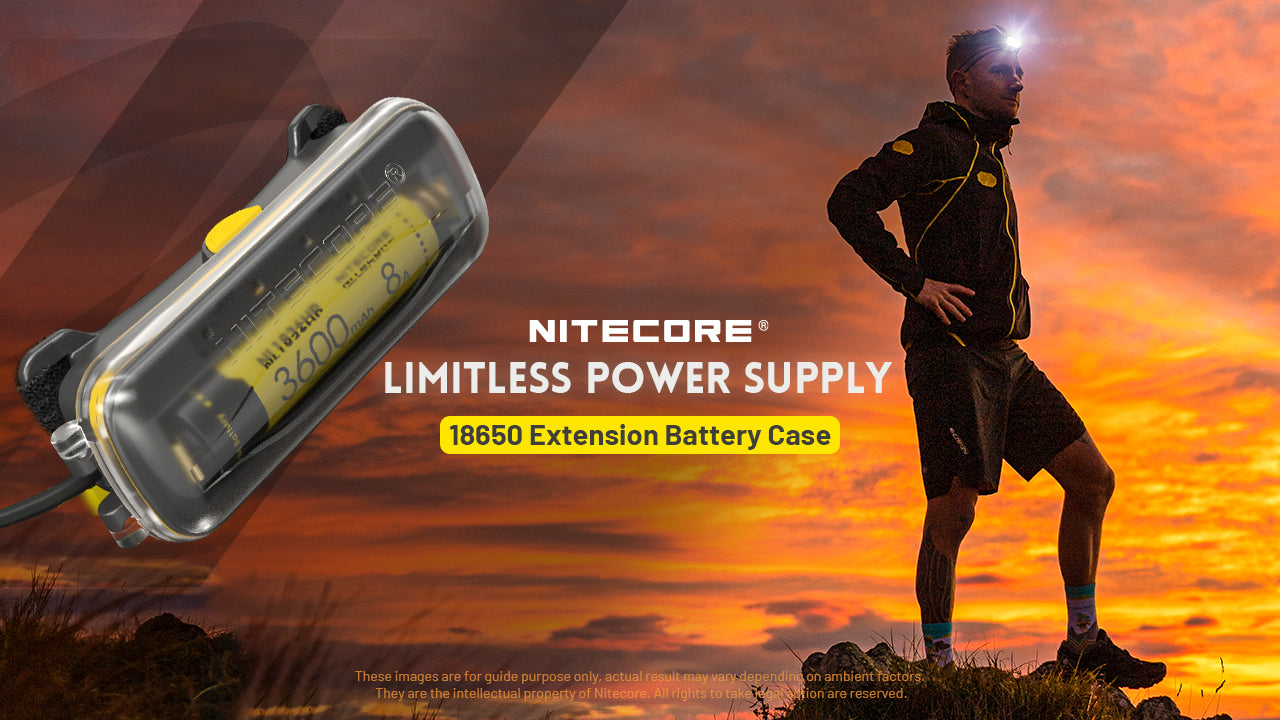 Nitecore Accessory 18650 Extension Battery Case