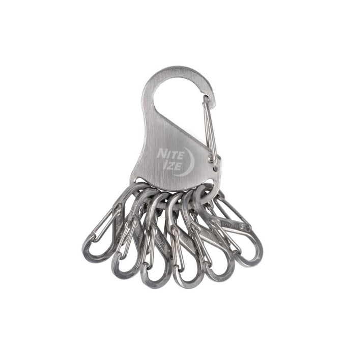 Nite Ize KeyRack Steel S-Biner KRS-03-11 (Stainless)