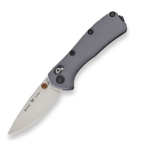 Buck 790 Mini Range Elite Folder (Gray Aluminum Handle)