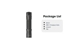 Nitecore EDC31 Tactical EDC Rechargeable Flashlight (3500 Lumens)