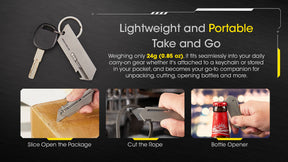 Nitecore NTK09 Titanium Utility EDC