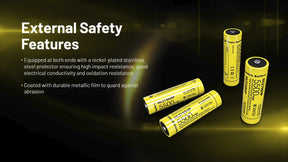 Nitecore Battery NL2155HP 21700 5500mAh Rechargeable