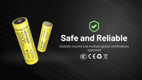 Nitecore Battery NL2155HP 21700 5500mAh Rechargeable