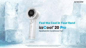 Nitecore izzCool 20 Pro Portable Handheld Air Conditioner Fan (2 Versions)