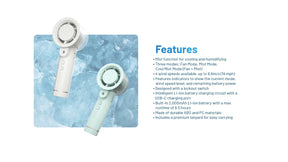 Nitecore izzCool 20 Portable Handheld Air Conditioner Fan (2 Versions)