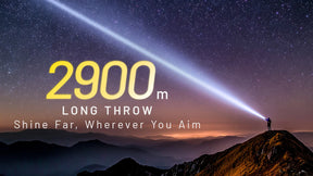 Nitecore P40 Ultra-Long Throw Flashlight (2000 Lumens)