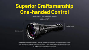 Nitecore P40 Ultra-Long Throw Flashlight (2000 Lumens)
