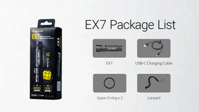 Nitecore EX7 M515S LED Flashlight (6000 Lumens)