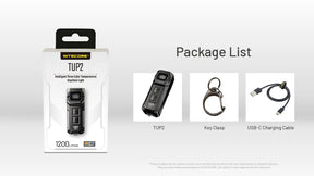 Nitecore TUP2 Rechargeable Flashlight (1200 Lumens) (3 Versions)