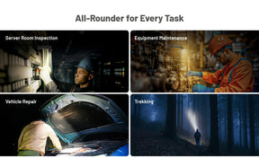 Nitecore EDC09 UHE LED MCT Adjustable Angle EDC Flashlight (1600 Lumens)