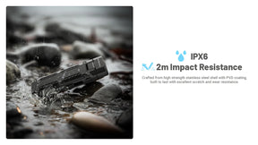 Nitecore EDC09 UHE LED MCT Adjustable Angle EDC Flashlight (1600 Lumens)