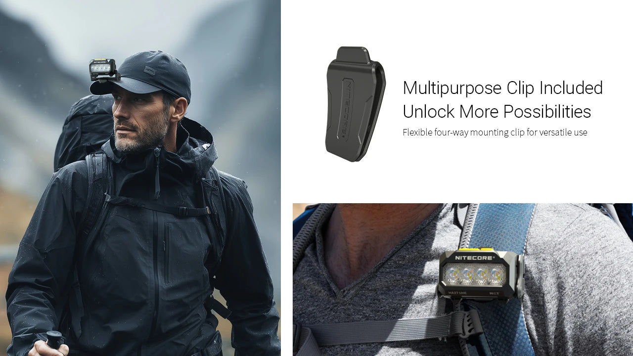 Nitecore HA27 UHE MCT AAA Headlamp (800 Lumens)