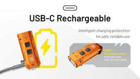 Nitecore TIP3 Rechargeable Keychain Flashlight (720 Lumens) (3 Versions)