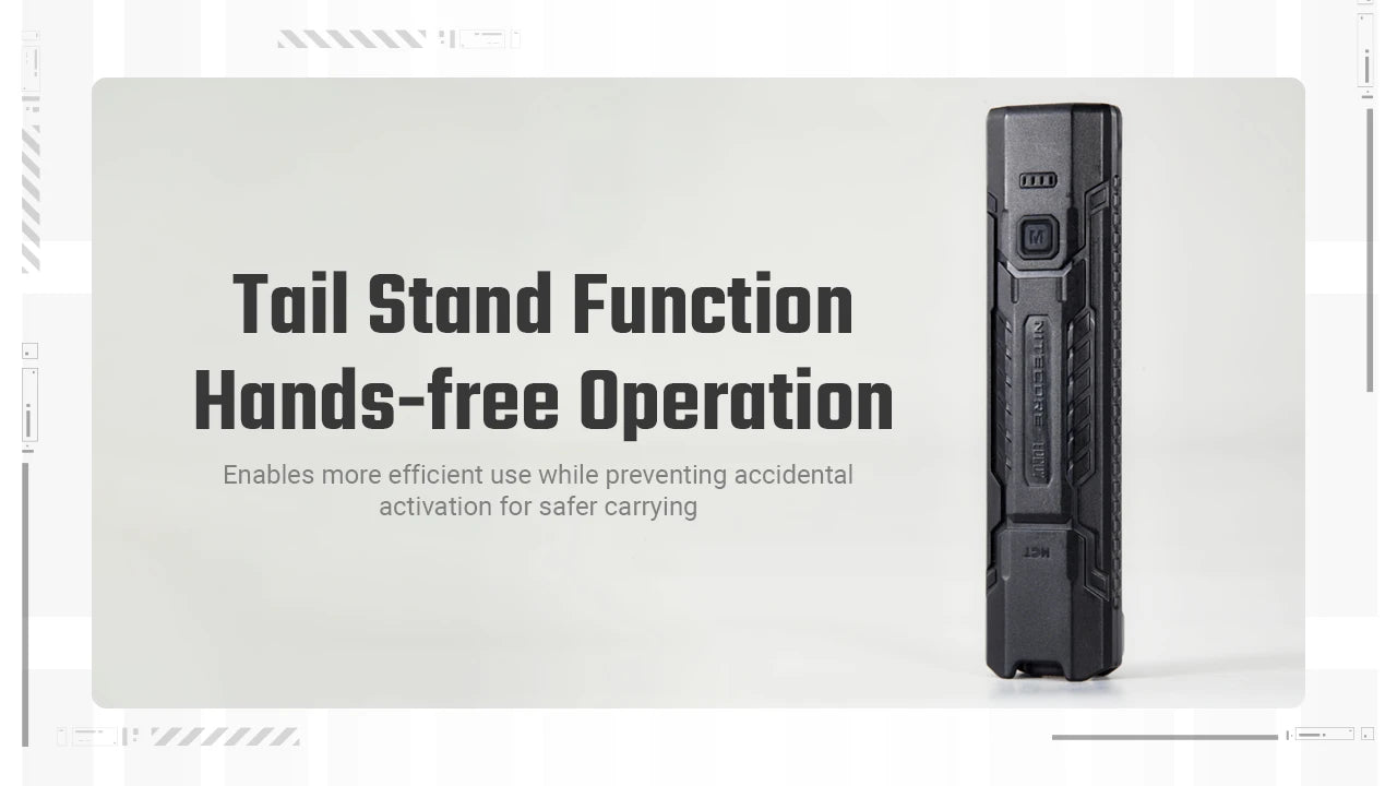 Nitecore EDC07 UHE LED MCT EDC Flashlight (1500 Lumens) (2 Versions)