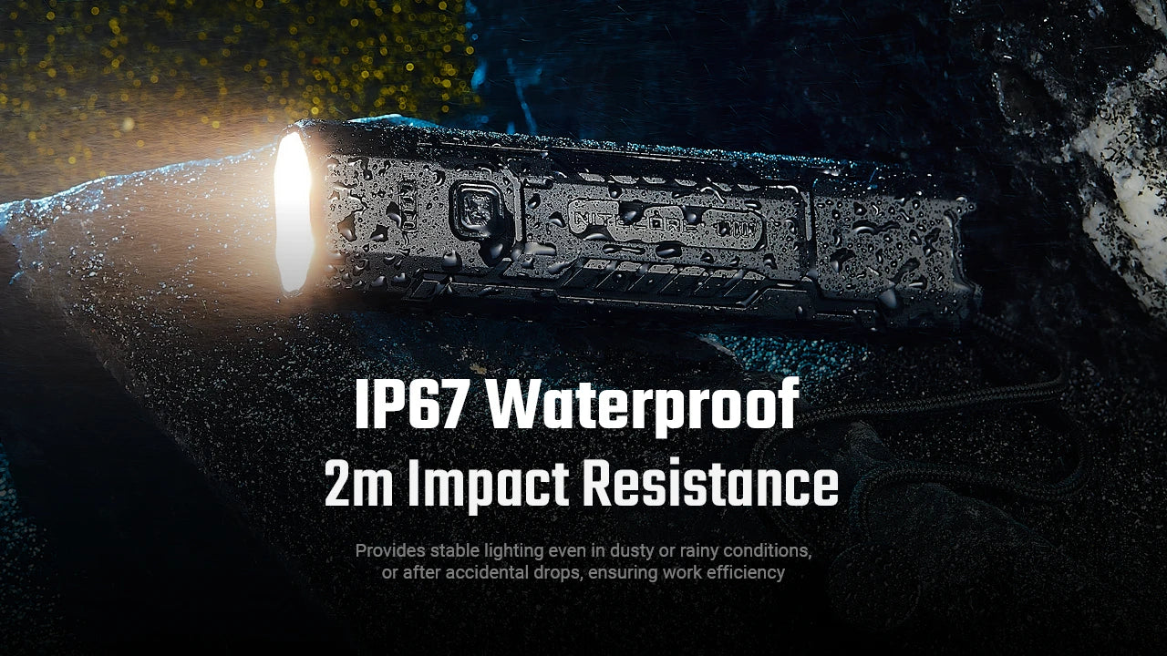 Nitecore EDC07 UHE LED MCT EDC Flashlight (1500 Lumens) (2 Versions)