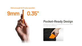 Nitecore Pocket 5 Magnetic Built-In USB-C Power Bank (3 Versions)