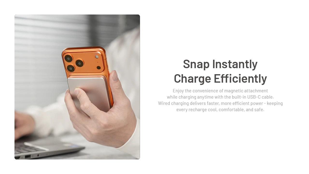 Nitecore Pocket 5 Magnetic Built-In USB-C Power Bank (3 Versions)