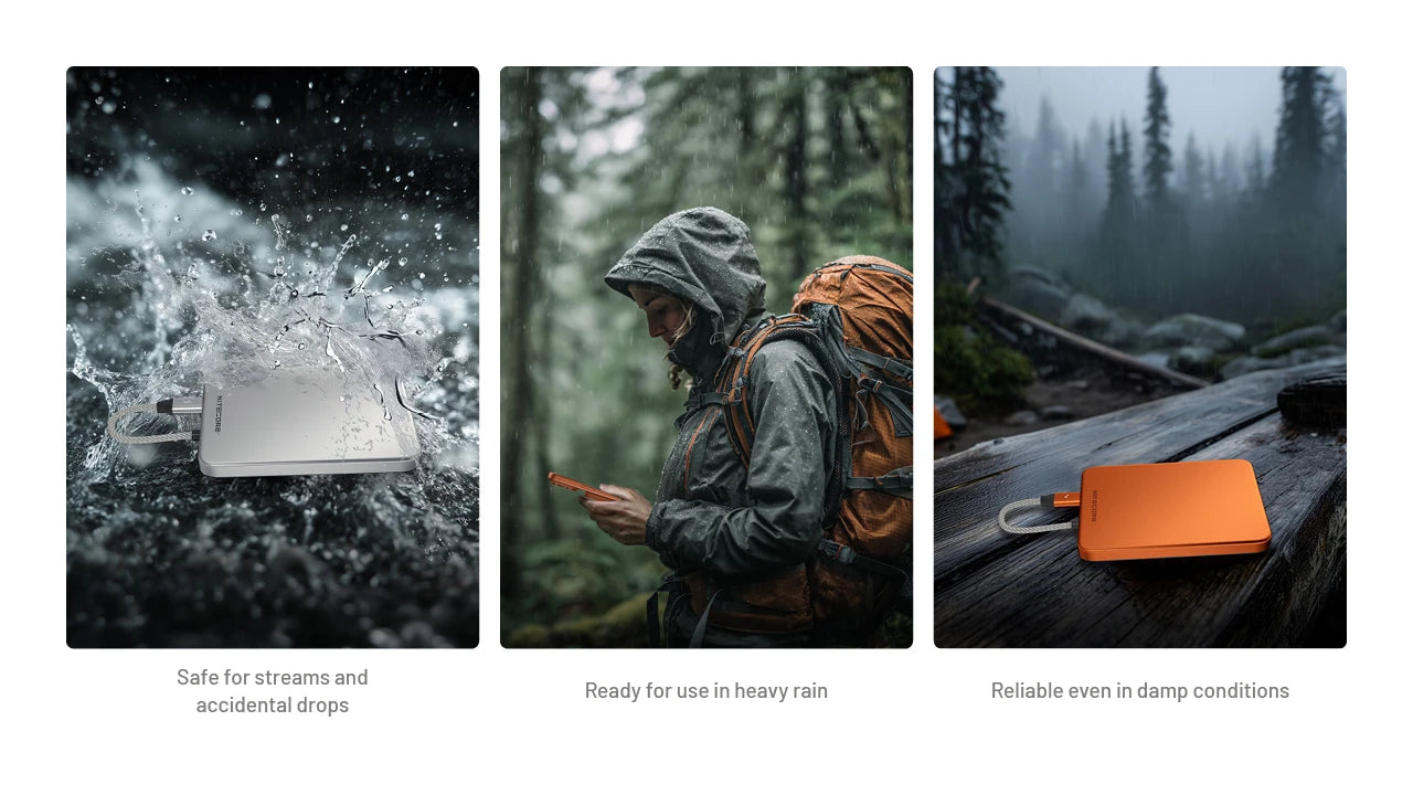 Nitecore Pocket 5 Magnetic Built-In USB-C Power Bank (3 Versions)