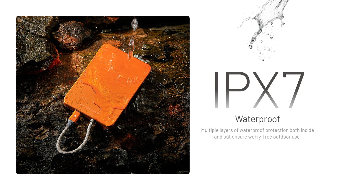 Nitecore Pocket 5 Magnetic Built-In USB-C Power Bank (3 Versions)